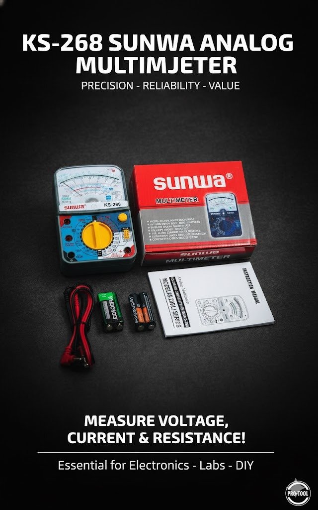 SUNWA ANALOG MULTIMETER KS-268