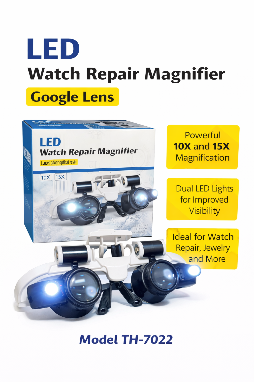 GOGLE LENSH WITH LIGHT